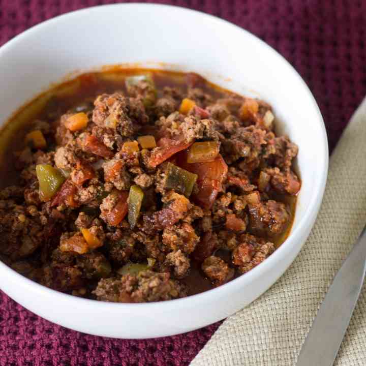 Slow Cooker Beef Chili