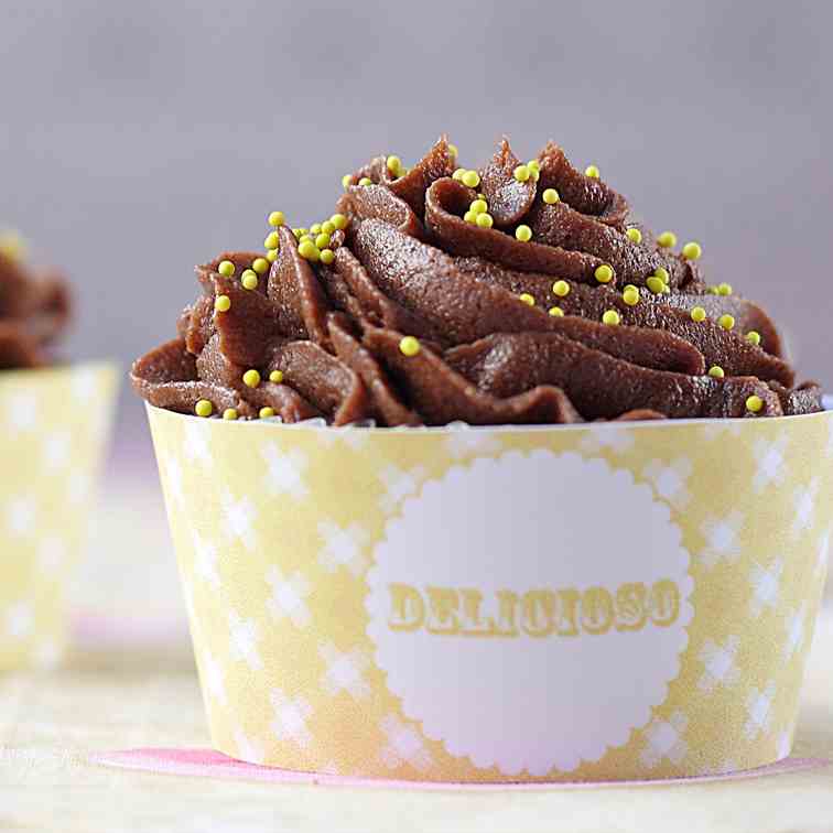 Banana & Choc Cupcakes