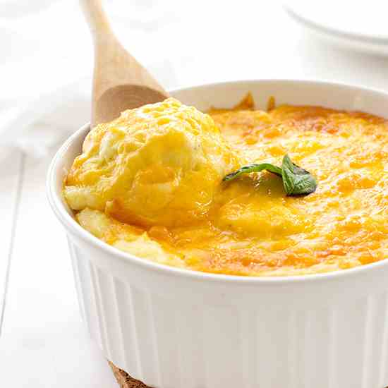 Cheesy Mashed Potato Casserole