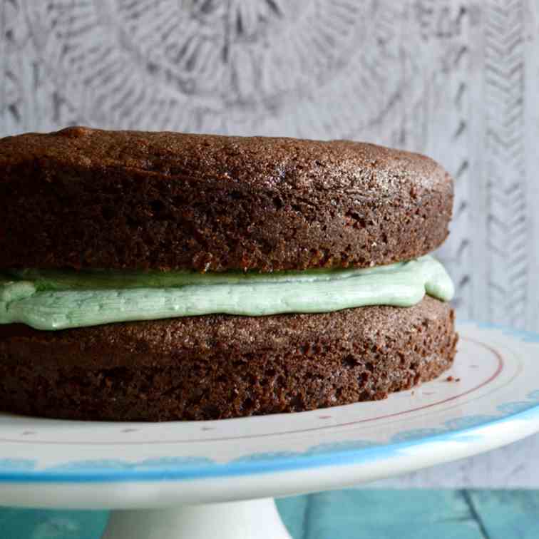 Mint Chocolate Cake