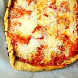 Homemade Thin Crust Pizza