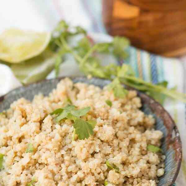 cilantro lime quinoa