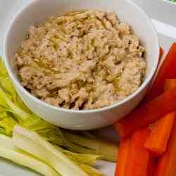 Butter bean and artichoke dip