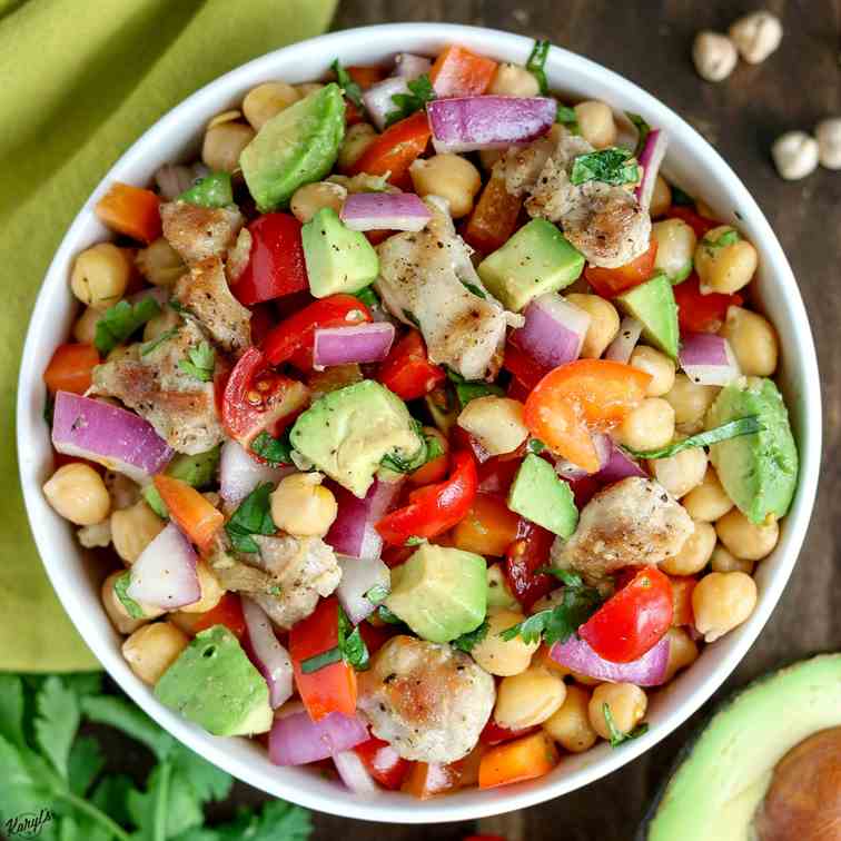 Chicken Chickpea Salad