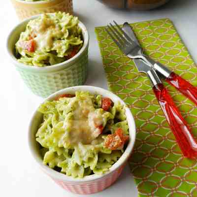 Pasta with Creamy Kale Pesto