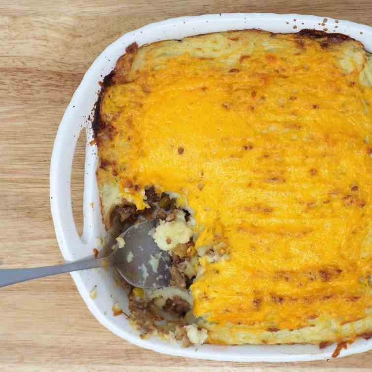 Cheesy Cottage Pie