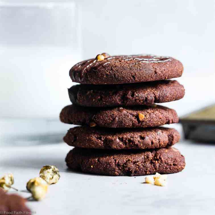 Vegan Gluten Free Brownie Cookies