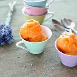 Apricot - Lavender Sorbet