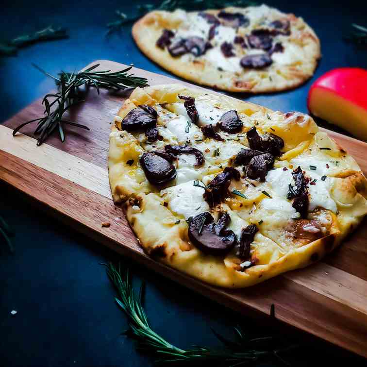 Vegetarian Flatbread Pizza