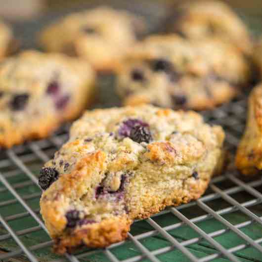 Blueberry Banana Scones