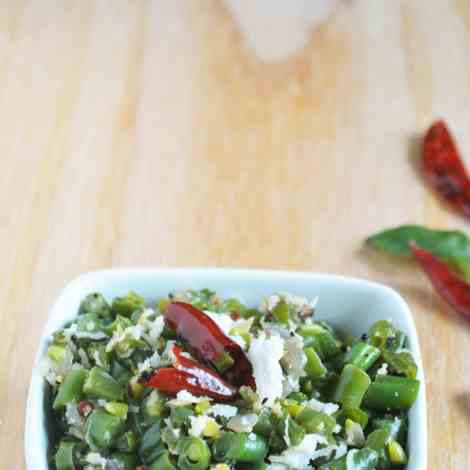 Green bean stir fry 