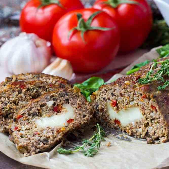 Mediterranean Meatloaf In The Slow Cooker