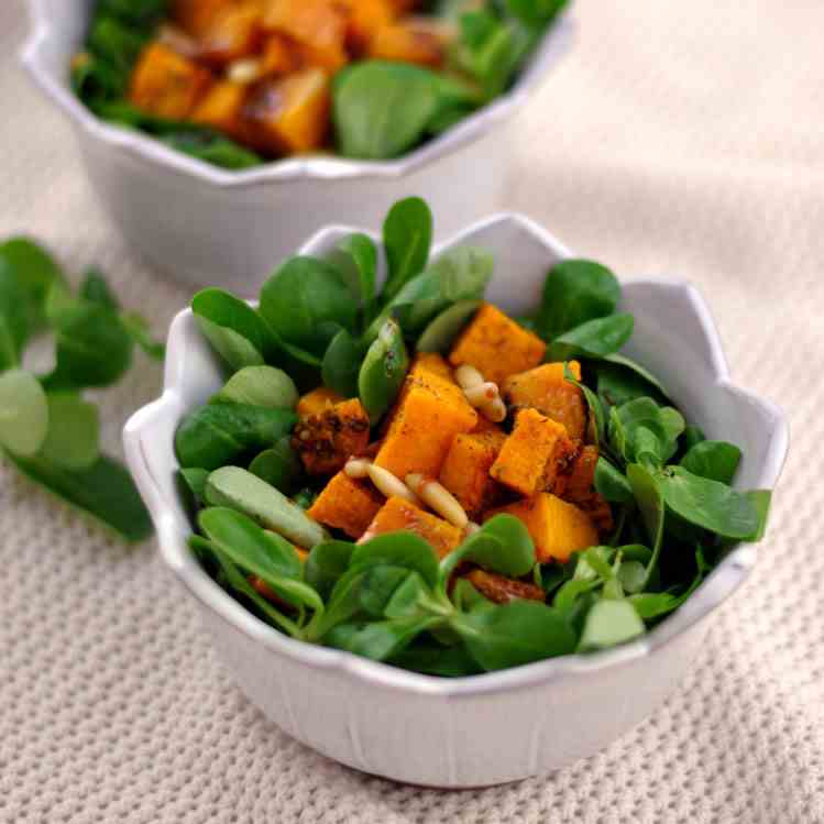 Roasted Butternut Squash Salad 