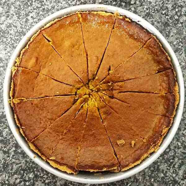 Fresh Ginger Cookie Crust Pumpkin Pie