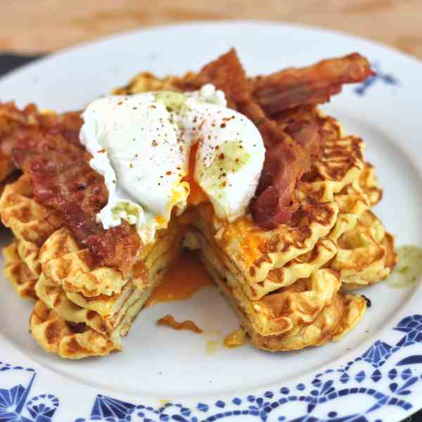 Crispy Potato Waffle
