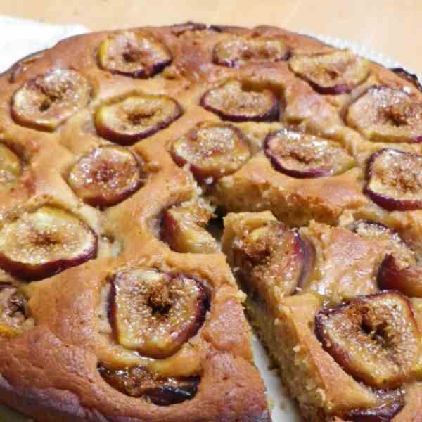 Browned Butter Fig Cake