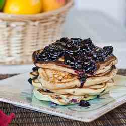 Blueberry Buttermilk Pancakes