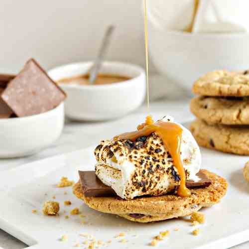 Salted Caramel S'mores