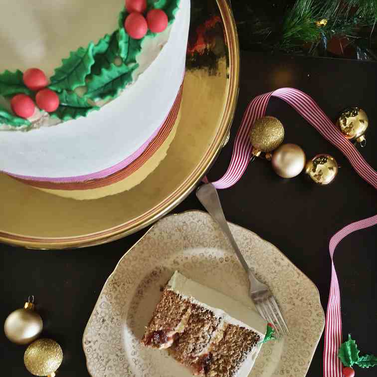 Eggnog Cake