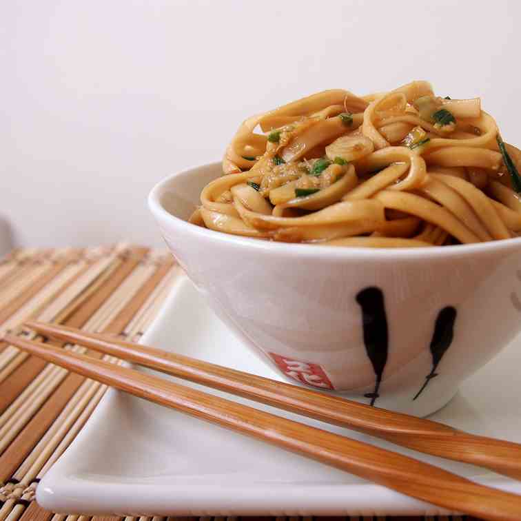 Ginger Scallion Noodles