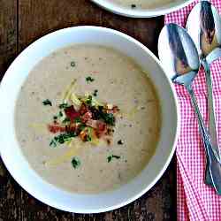 Bacon, Potato and Leek Soup