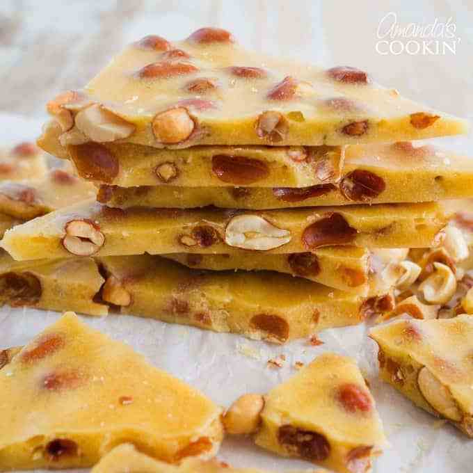 Homemade Peanut Brittle