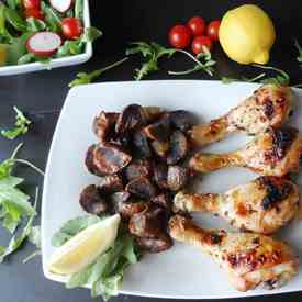 Lemon Tarragon Drumsticks