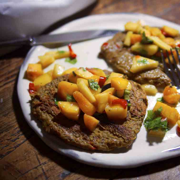 Chestnut Chia Savory Pancakes