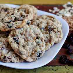 Cherry Chocolate Chip Toffee Cookie