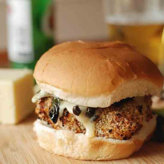 Jalapeno Turkey Burgers