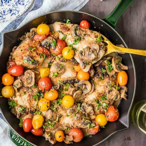 Gluten Free Chicken Marsala