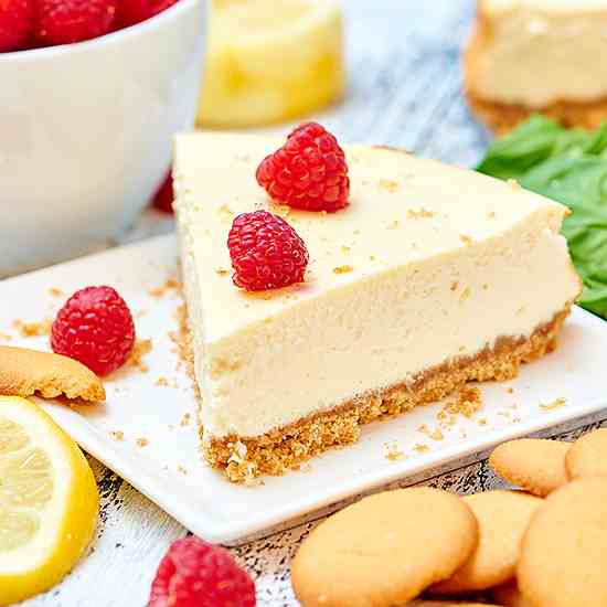 Light Greek Yogurt Cheesecake