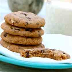 Almond Butter Chocolate Chunk Cookies