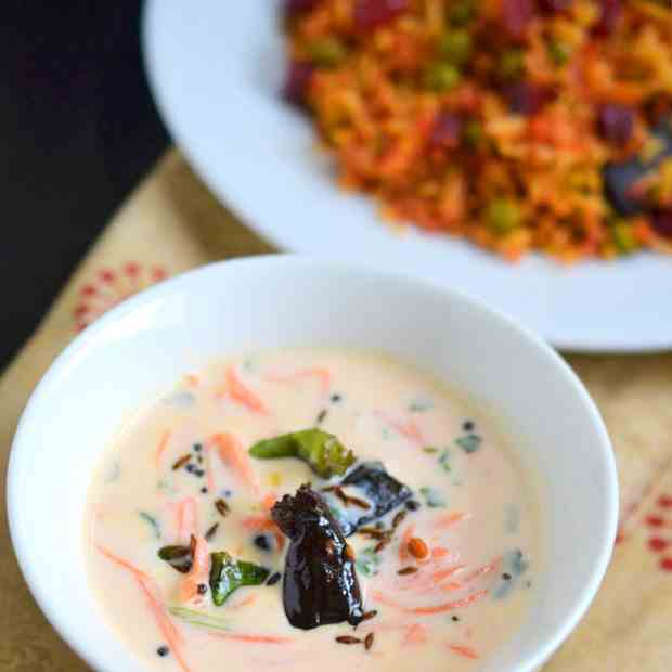 Carrot Raita