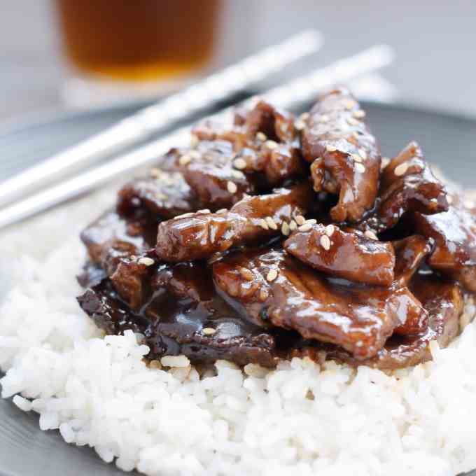 Better Than Takeout Mongolian Beef