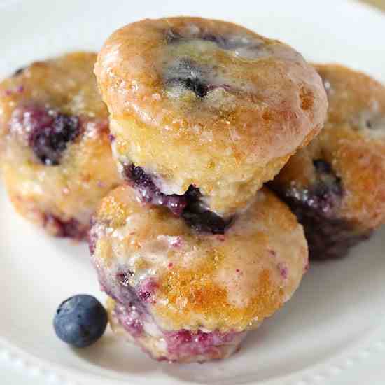 Gluten Free Blueberry Lemon Muffins