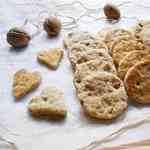 Hazelnut and walnut biscuits