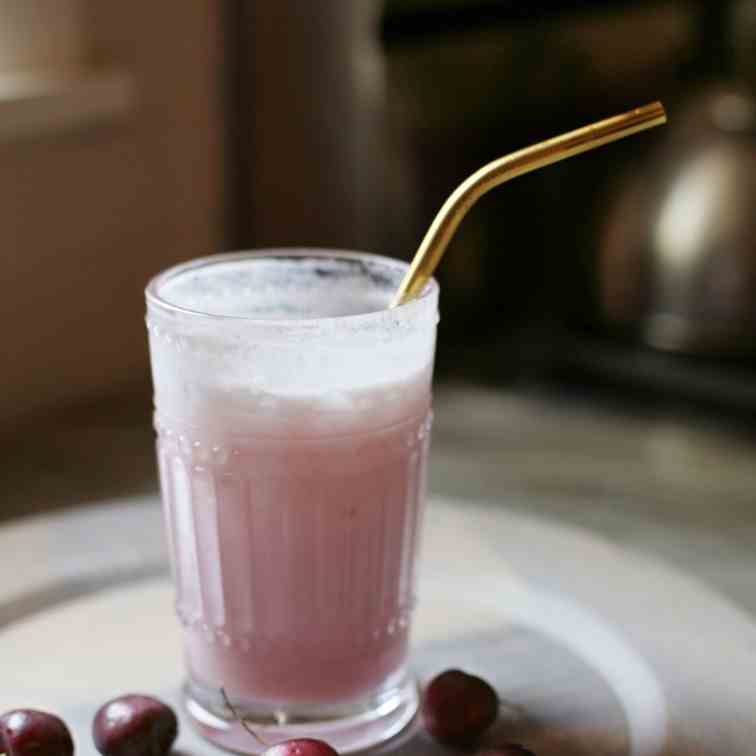 Spiked Cherry Vanilla Cream Soda