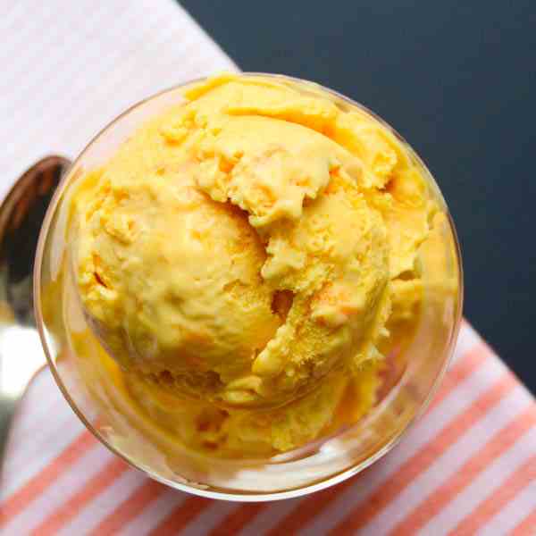 Coconut Mango Ice Cream