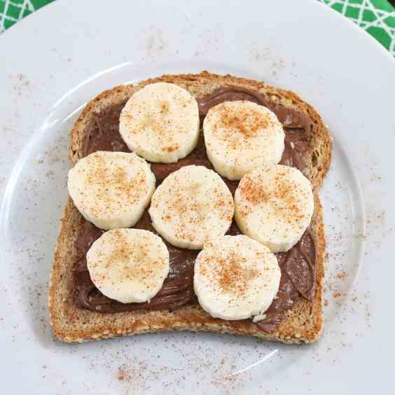 Salted Nutella Banana Sandwich