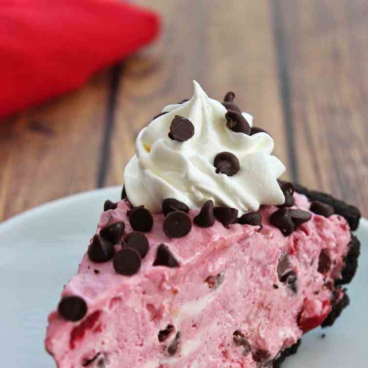 Cherry Chocolate Chip Pie