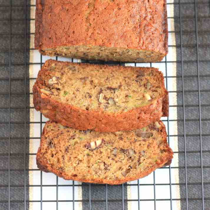 Zucchini Banana Bread