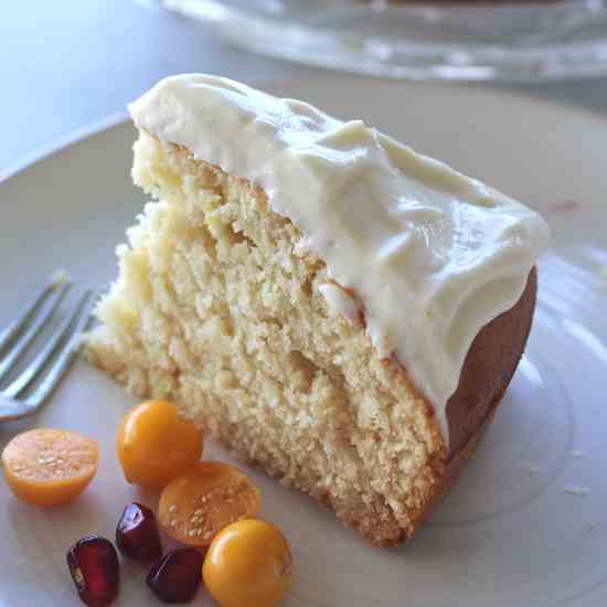 Sugar Free Lemon Olive Oil Cake