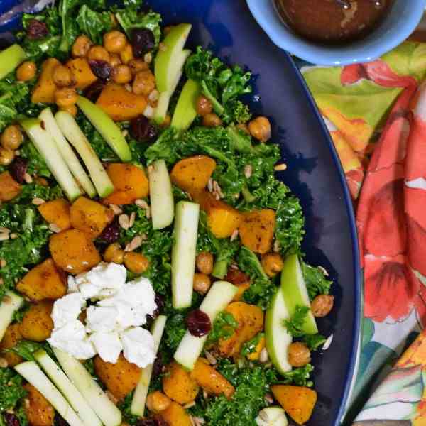 Thanksgiving Kale Salad