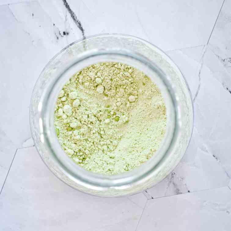 Homemade Vegan Matcha Latte Mix