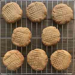 Soft Vegan Peanut Butter Cookies