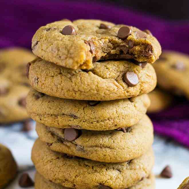 Chocolate Chip Pumpkin Cookies