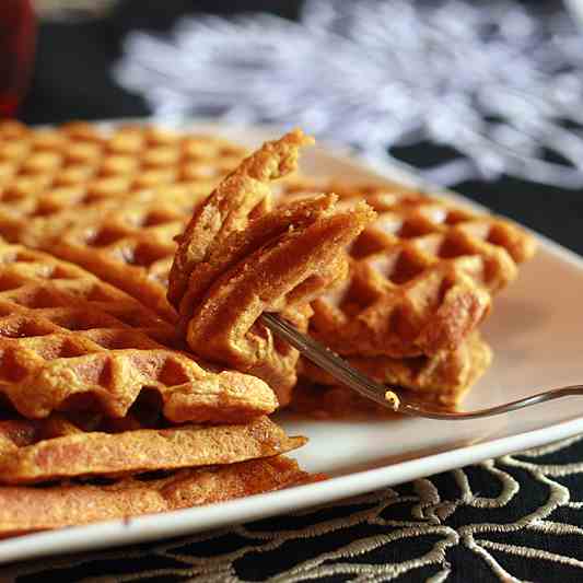 Pumpkin Waffles