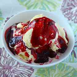 Strawberry-Blackberry Sauce