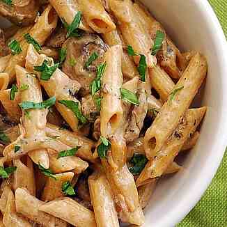 Creamy Chicken Marsala Pasta